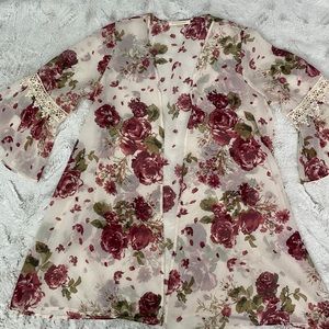 Floral kimono